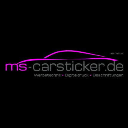 Logo de MS Car Sticker