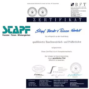 Bild von STAPF Fenster und Türen GmbH