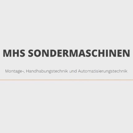 Logótipo de MHS Sondermaschinen GmbH