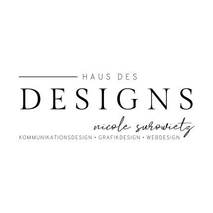 Logo von Haus des Designs - Nicole Surowietz
