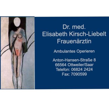 Logo van Dr. med. Elisabeth Kirsch-Liebelt Frauenärztin