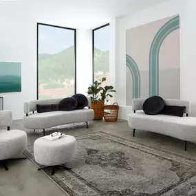 Eine „runde Sache“ so würde man das Modell ORGANIC auf den ersten Blick beschreiben.

Mit dem Sofa ORGANIC erreichen wir alle Liebhaber von weichen und organischen Formen. Außergewöhnliches Design gepaart mit hervorragendem Sitzaufbau. Ein zwei Mat