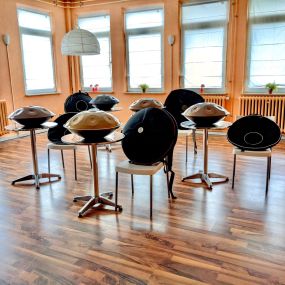 Du bist auf der Suche nach einer passenden Handpan? Im Handpan-Showroom Aschaffenburg bieten wir dir eine abwechslungsreiche Auswahl der unterschiedlichsten Instrumente von verschiedenen Herstellern zum ausprobieren und kaufen an.