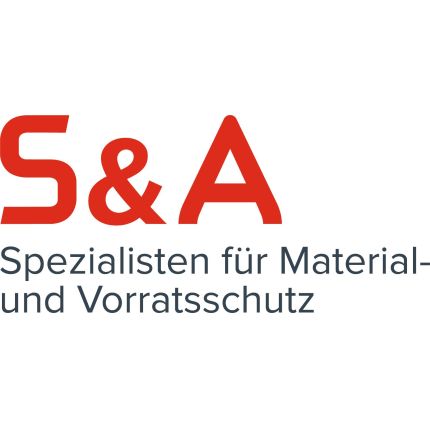 Logotyp från S&A - Spezialisten für Material- und Vorratsschutz