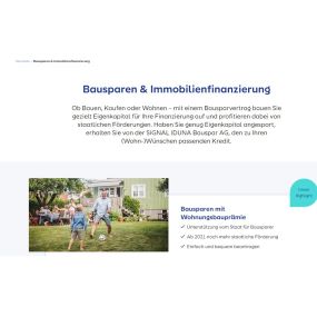 Bausparen & Immobilienfinanzierung