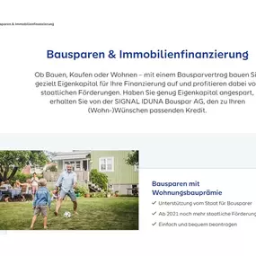 Bausparen & Immobilienfinanzierung