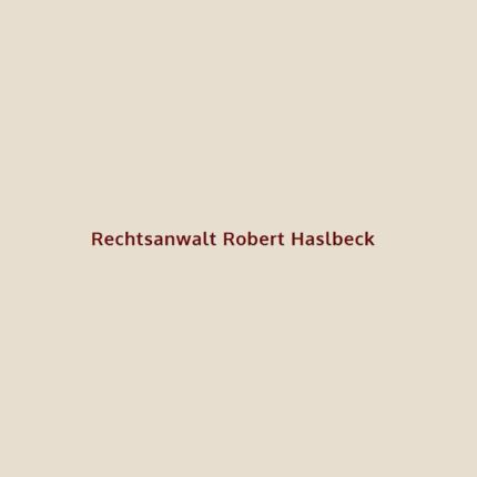 Logo von Rechtsanwalt Robert Haslbeck