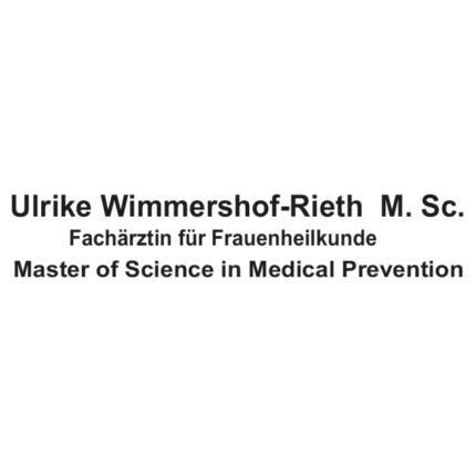 Logotyp från Ulrike Wimmershof-Rieth Frauenärztin