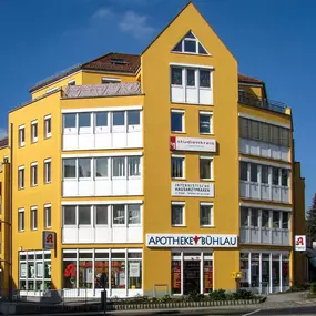 Aussenansicht der Apotheke Bühlau