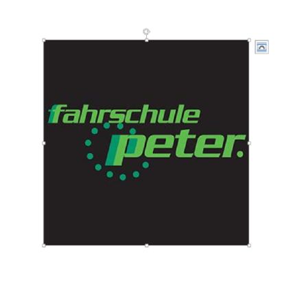 Logo van fahrschule peter.