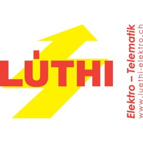 Lüthi Elektro Kirchberg AG Logo weiss rot gelb