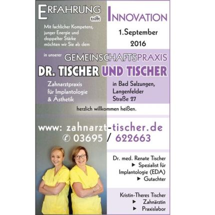 Logo von Zahnarztpraxis Dr.Tischer & Tischer