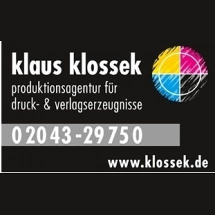 Logo fra Klaus Klossek Produktionsagentur für Druck- & Verlagserzeugnisse