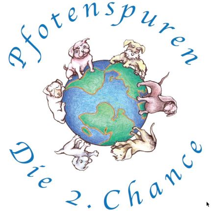 Logo fra Pfotenspuren - Die 2. Chance