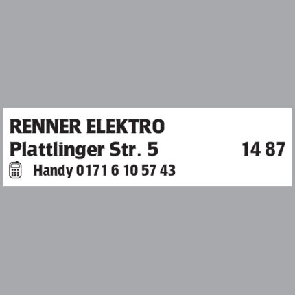Logo von Renner Elektro
