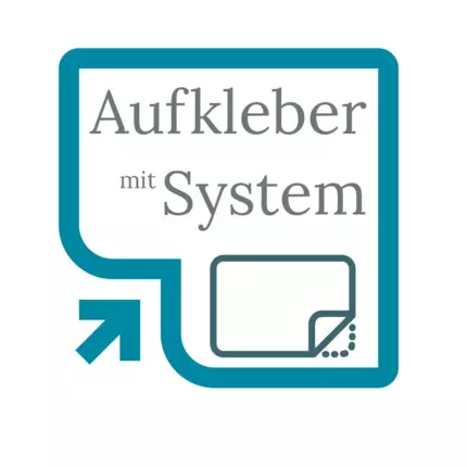 Logótipo de Aufkleber mit System