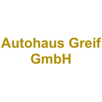 Logotyp från Autohaus Greif GmbH