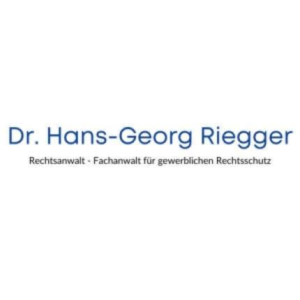 Logotipo de Dr. Hans-Georg Riegger Fachanwalt für gewerblichen Rechtsschutz