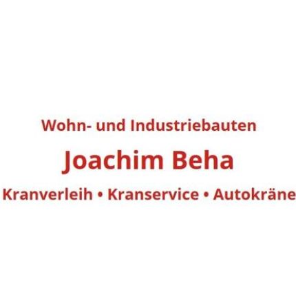 Logo von Kranservice - Autokran Joachim Beha