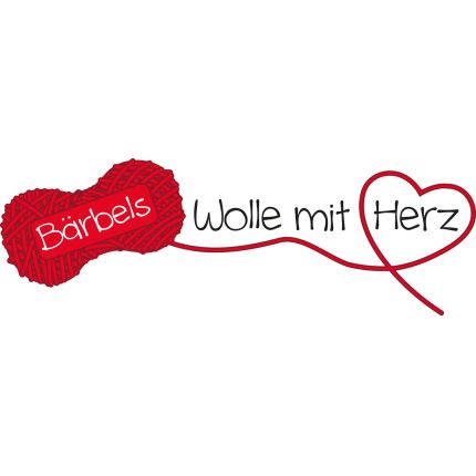 Logo von Bärbels Wolle mit Herz