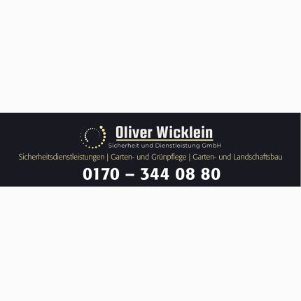 Logo von Oliver Wicklein Sicherheit und Dienstleistung GmbH