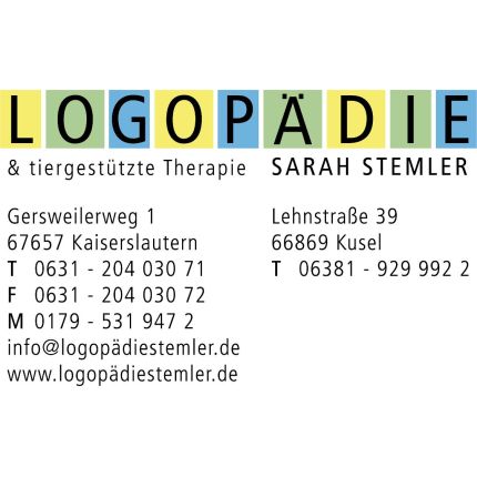 Logo da Praxis für Logopädie & tiergestützte Therapie Sarah Stemler