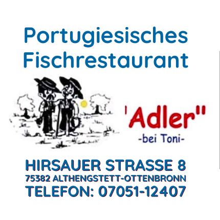 Logo von Fischrestaurant Adler
