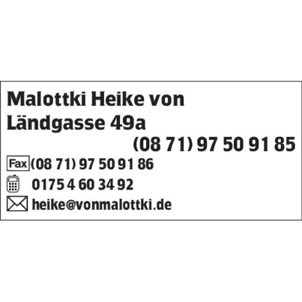 Logotyp från Rechtsanwältin Heike von Malottki