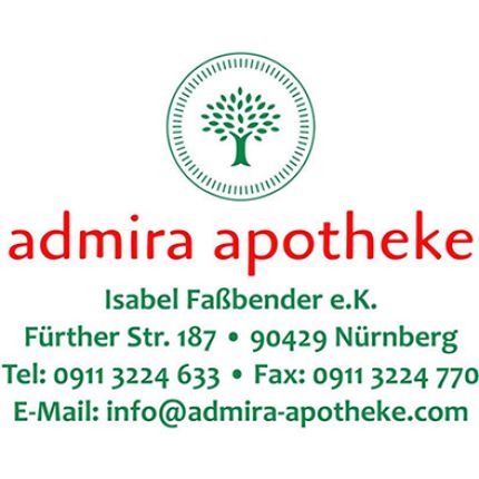 Logo fra Admira Apotheke