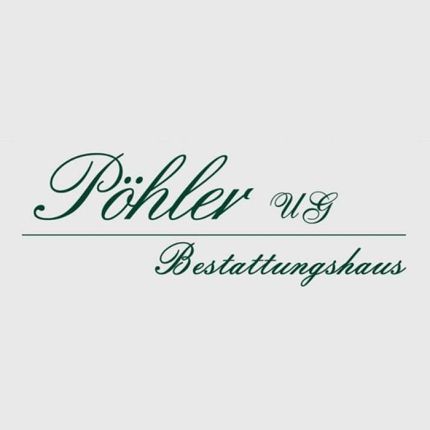 Logo von Bestattungshaus Pöhler UG