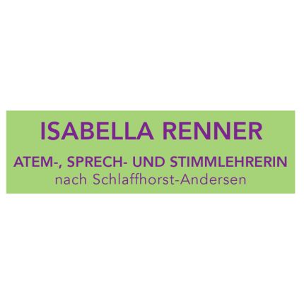 Logo fra Praxis für Stimm-, Sprech-, Sprach- und Schlucktherapie Isabella Renner
