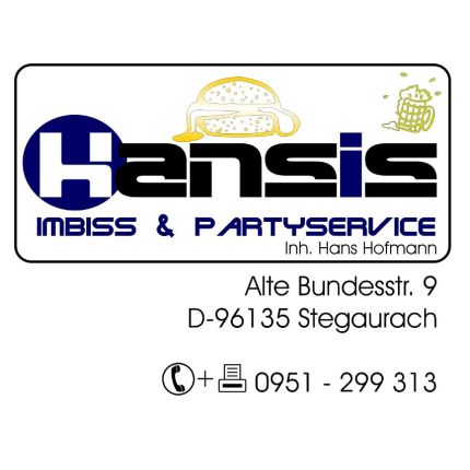 Logotyp från Hansi's Imbiss