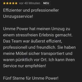 Bild von Umme Power - Ihr Umzugsexperte