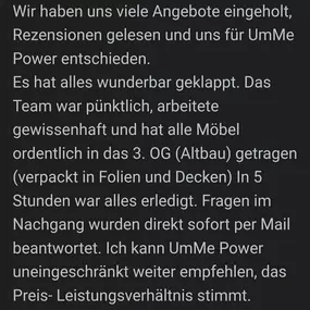 Bild von Umme Power - Ihr Umzugsexperte