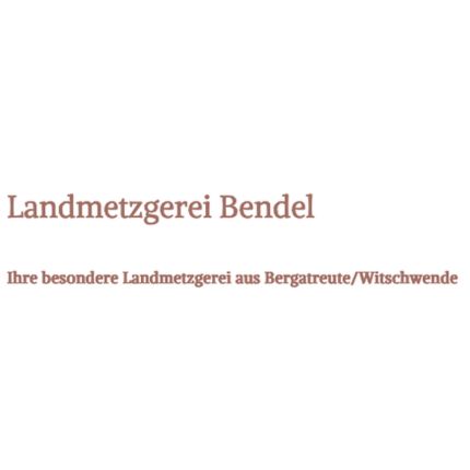 Logotyp från Bendel Landmetzgerei