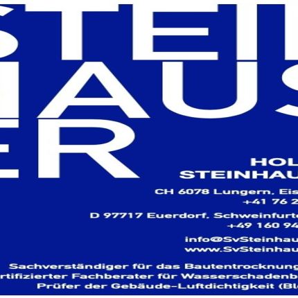 Logotyp från Gebäudediagnostik Holger Steinhauser - Sachverständigenbüro
