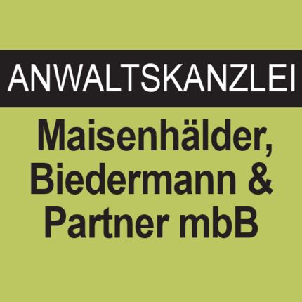 Logotyp från Rechtsanwälte Maisenhälder, Biedermann & Partner mbB