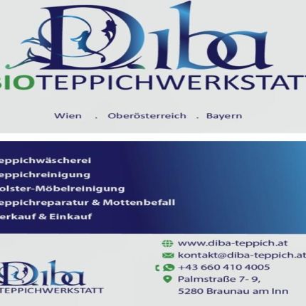 Logotyp från Diba Bio Teppichwerkstatt, Reinigung und Reparatur