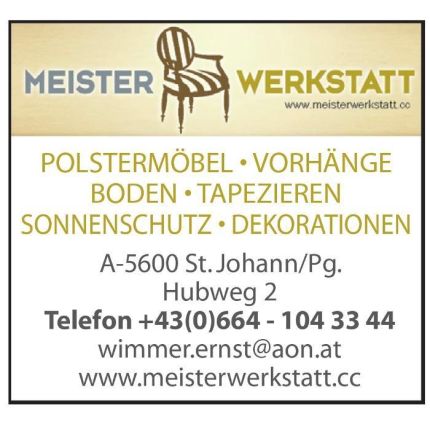 Logo van Meisterwerkstatt Ernst Wimmer