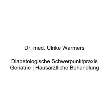 Logo von Dr. med. Ulrike Warmers, Internistische Praxis, Diabetologische Schwerpunktpraxis