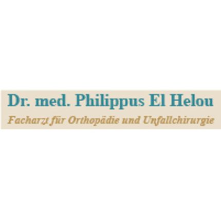 Logotyp från Dr. med. Philippus El Helou