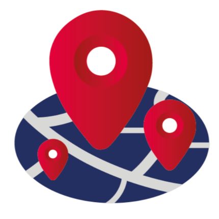 Logótipo de Locally Visible - Agentur für lokales SEO - Atlas Marketing GmbH