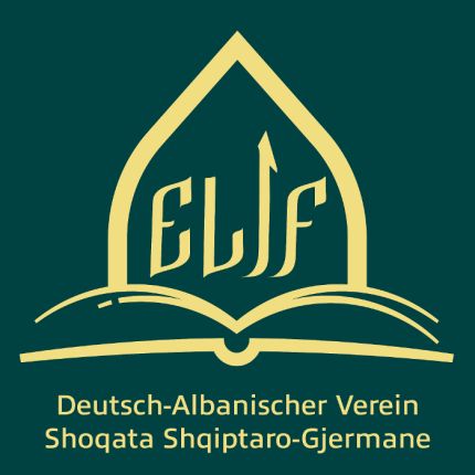 Logotyp från shoqata shqiptaro gjermane ELIF