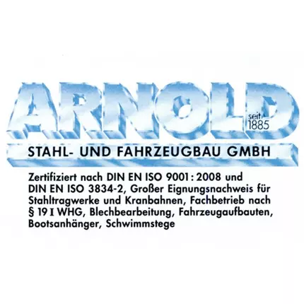 Logo de Arnold Stahl- u. Fahrzeugbau GmbH