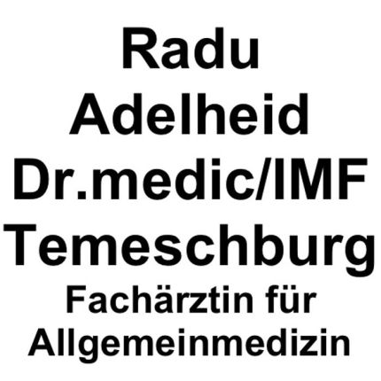Logotyp från Radu Adelheid Dr.medic/IMF Temeschburg Fachärztin für Allgemeinmedizin
