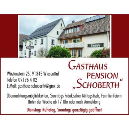 Logo de Gasthaus Pension Schoberth Inh. Hubert Riedel