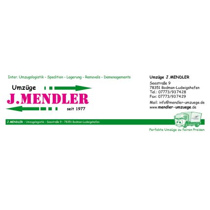 Logotipo de J. Mendler Umzüge