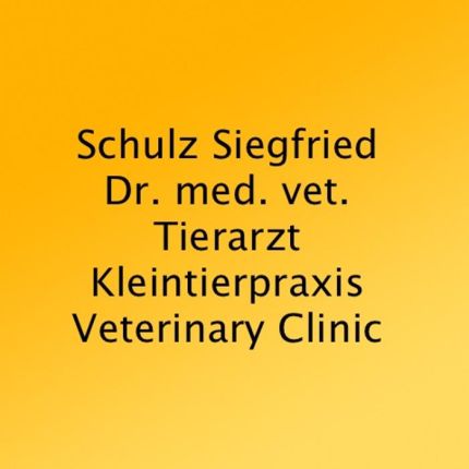 Logo od Dr.med.vet. Siegfried Schulz