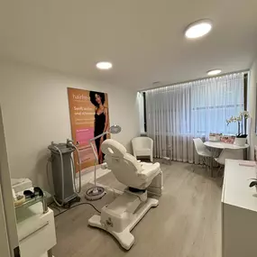 Eingangbereich hairfree Lounge Basel