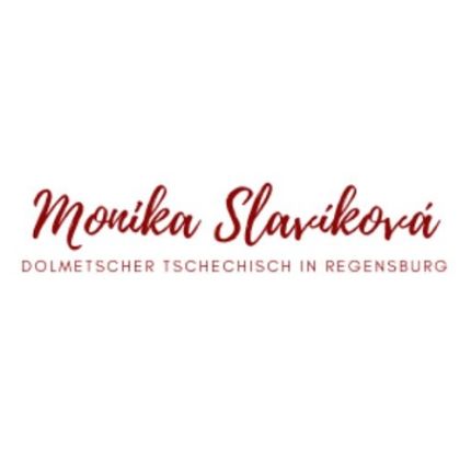 Logo von Monika Slavíková - Dolmetscherin Tschechisch in Regensburg